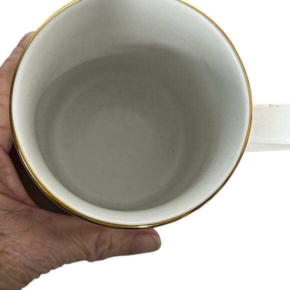 Merry Masterpieces Vintage Lot Of 4 Mugs Fine Porcelain Coffee Tea Holiday Humor - Picture 13 of 16